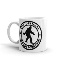 Bigfoot Gone Squatchin Mug, Paranormal Coffee Cup, Flipping Bird Cup, Sasquatch Coffee Mug, Bigfoot In Nature, Yeti Cup, Skunk Ape, Momo Mug