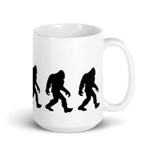 Bigfoot Family Mug, Sasquatch Coffee Cup, Paranormal Coffee Mug, Skunk Ape, Abominable Snowman, Yeti Mug, Gift for Him or Her, Monster Mug